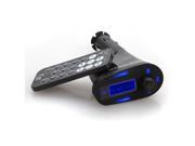Wireless FM Transmitter Modulator LCD Car Kit MP3 Player USB SD MMC Remote control 360 degree rotation