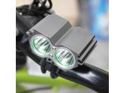 5000Lm 2x CREE XM L2 LED Bike Headlight Bicycle Headlamp Cycling Head Lamp Front Light Flashlight