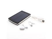 10000mAh Solar Charger Battery Power Bank Power Panel Dual USB External for Mobile Phone GPS MP3 Tablet iPhone 4 iPhone 5 iPad iPod MP3 MP4 PDA PSP Digital Cam