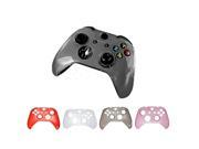 Hard Plastic Protective Gaming Game Crystal Case Shell Cover for Microsoft Xbox One Controller Grey