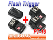 DSLRKIT PT 16 16 Channels Wireless Radio Flash Trigger SET with 3 Receivers