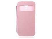 Flip PU Leather Window View Case For Samsung Galaxy S4 i9500