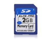 High Speed 2GB SD 2G SD Flash Secure Digital Memory Card for Camera Phone Video Camcorders