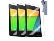Details about 3x Ultra Clear Screen Protector Film Guard For Asus Google Nexus 7 2nd Gen 2013