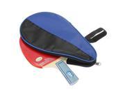 Waterproof Nylon Table Tennis Racket Case Bag for 2 Ping 
