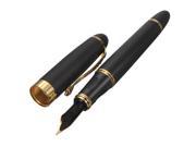 Jinhao X450 Frosted Black And Golden M Nib Fountain Pen office tool writing decoration gift practise calligraphy