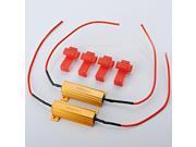 2x 50W Flash Rate Load Resistors LED Turn Signals Buld Controllers Mototcycle