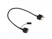 2 pcs Hyundai Kia AUX Input Interface Cable USB 3.5mm for iPod iPhone 4 4S iPad iTouch