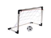 61CM Mini Football Soccer Goal Post Net Ball Pump Indoor Outdooor Child Kid Toy