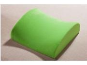 Elastic Band Memory Foam Chair Cushion Lumbar Back Pillow Back Cushion for Home Office Car Relaxing Comfortable Green
