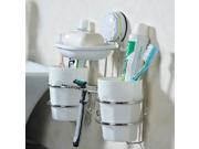Wall Suction Cup Toothbrush Holders Soap Box Toothbrush Cup Set
