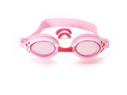 Children Swimming Glasses Waterproof Anti fog HD Goggles Pink