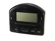 Black Digital LCD Count Down Timer Kitchen Home Count Up Down Alarm Timer