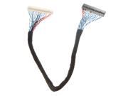 1Pc 25cm FIX 30P S8 30 Hole Forward LVDS Cable For LCD Controller Panel Display