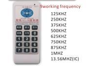 Handheld 125Khz 13.56MHZ 9 frequecny RFID Duplicator Copier Writer