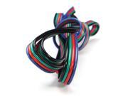 New 1M 4 Pin LED Extension Wire Connector Cable Cord For RGB Strip Lights 12V