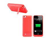 2200mAh External Battery Backup Charger Case Cover Pack Power Bank for iPhone 5 5S 5C