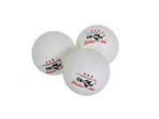 3PCS Double Fish Balle de Table Tennis Ping Pong 2 3 Etoiles 40mm Exercise Sport