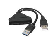 USB3.0 USB2.0 to SATA 22Pin Cable Adapter Convertor 5Gb sec 7 15Pin 2.5inch HDD Hard Disk Driver Win 98 ME 2000 XP VISTA Win7 8 MAC OS 9.X 10.X Linux