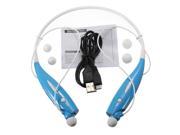 HBS 730 Universal Wireless Bluetooth 3.0 HandFree Sport Stereo Headset headphone With USB Charger CableFor Iphone 6 5S 5C 5 4S 4 3GS Galaxy S4 S3 I9500 Blue