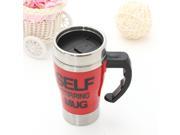 Stainless Lazy Coffee lover Self Stirring Mug Auto Mixing Tea Coffee Cup Office Home Gift Approx 350ml New