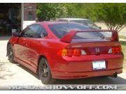 Acura RSX Type R Factory Style High Rear Spoiler Painted 2002 2006 JSP 27405