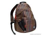 UPC 619374171263 product image for Yak Pak Railcar Backpack - Brown Stripe Plaid | upcitemdb.com