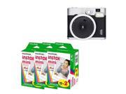 Fujifilm Instax Mini 90 Neo Classic Instant Fuji Film Camera + 60 Instax Prints