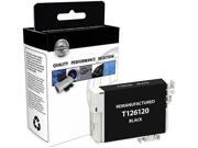 Epson Stylus NX330/NX430; Workforce 60/435/520/545/630/633/635/645/840/845/ WF-7010/ WF-7510 High Yield Black Ink (Remanufactured) (OEM# T126120) (385 Yield) Epson Stylus NX330/NX430; Workforce 60/435/520/545/630/633/635/645/840/845/ WF-7010/ WF-7510 High Yield Black Ink (Remanufactured) (OEM# T126120) (385 Yield)