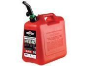 BRIGGS & STRATTON 85053 Spill Proof Gas Can,5 Gal.,Red,Self 