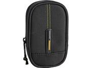 BIIN 6A BLACK Point-And-Shoot Camera Pouch Weather Resistant Case Soft Interior Fabric Protects Scratching