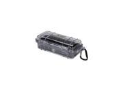 1030 025 100 Black 1030 Micro Case with Clear Lid and Carabineer