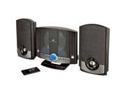 HM 3817DTBLK Home Music System with Auxillary Input