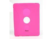 IPS130 Shock Protective Heavy Duty Rubber Skin for iPad Pink