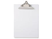 Plastic Clipboard 1 Capacity Holds 8 1 2 w x 12 h Clear