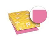 Astrobrights Colored Card Stock 65 lb. 8 1 2 x 11 Plasma Pink 250 Sheets