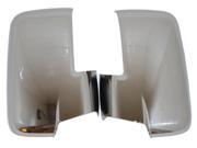 New Chrome Side Rear View Full Mirror Cover Trim Set for 09 13 Dodge Ram Pickup w turn signals