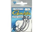 Gamakatsu 58413 Worm Offset Ewg Black Size 3 0 5 PK Fishing Hook