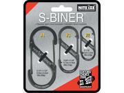 Nite Ize N00982 S Biner 3 Pack Includes 4 S Biner 3 1 2 X 1 1 2