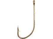 186 3 0 Eagle Claw Offset Bronze Baitholder 100 Pack Size 3 0 Fishing Hooks