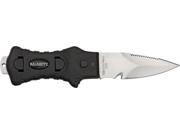 McNett MCN60156 Tactical Samish Fixed Blade Knife Stiletto Partially Serrated