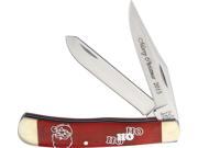 UPC 730153000212 product image for Bear & Son Cutlery BCC12015 2015 Christmas Trapper Folding Knife Red | upcitemdb.com