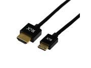 Rix High Speed w Ethernet Ultra Slim HDMI Cable A C 12ft