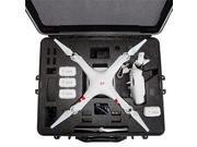 DJI Phantom 2 Vision Plus Hard Case. Military Spec., Waterproof and Airtight, Carrying Case with Foam for DJI Quadcopter and GoPro Accessories
