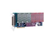 Digium 24 Port Modular Analog PCI Express x1 Card with No Interfaces and Hardware Echo Cancellation 1AEX2400ELF
