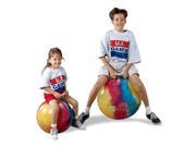 Tie Dye PVC Hopper Ball with Handle (18 in.)