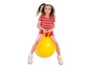 Washable Yellow PVC Hopper Ball with Handle (24 in.)