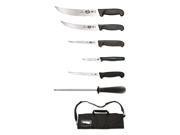 Victorinox Field Butcher Dressing Cutlery Kit Stainless Steel Fibrox Black