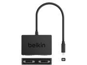 Belkin Mini Display Port to 2x DVI Splitter Dongle F2CD060