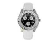 Rotary Aquaspeed Ladies Sport Chronograph Black Mother of Pearl Dial Strap Watch